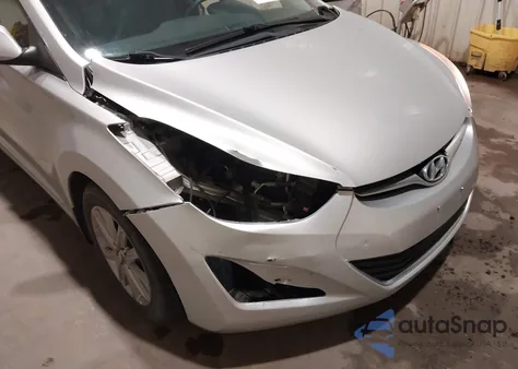 2016 Hyundai Elantra Se из США, поврежденный, VIN 5NPDH4AE1GH655437